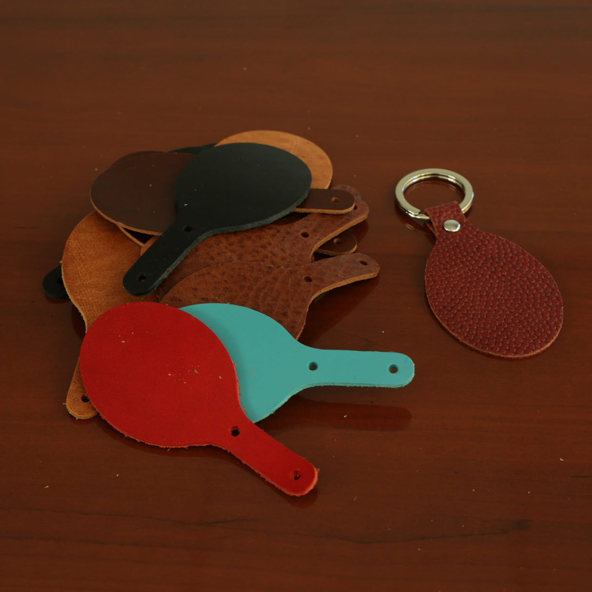DLS Precut - Leather Keyfob 10 Pack