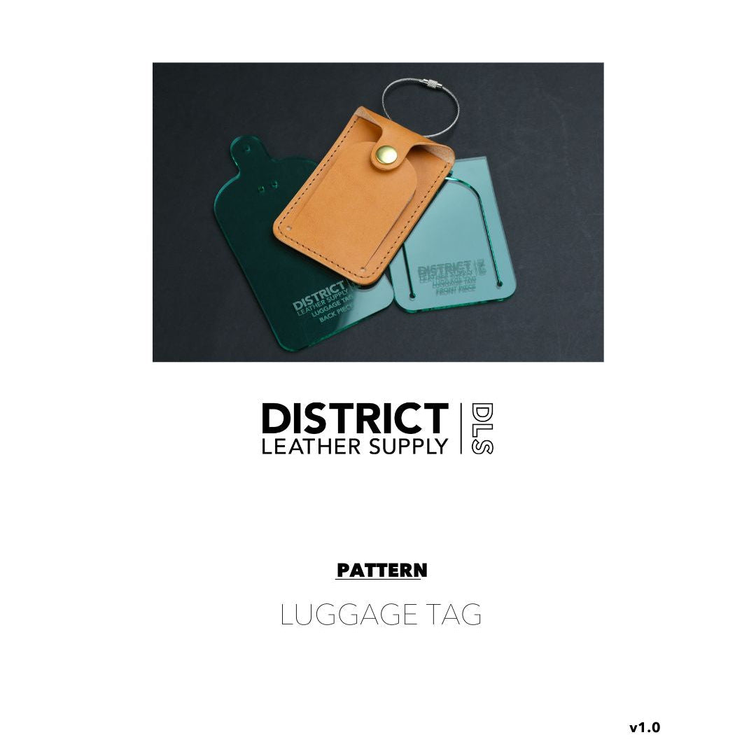 Luggage Tag Digital Pattern