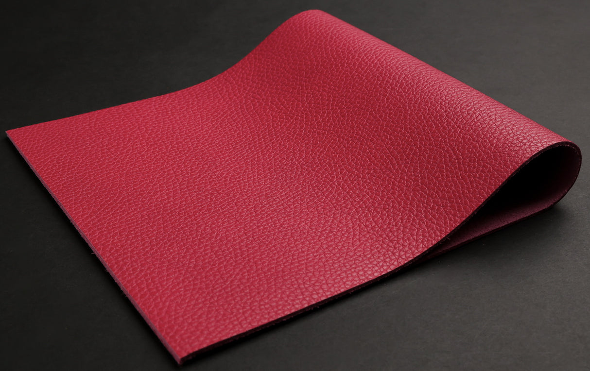 Italian Pebble Grain Calf, Fuchsia