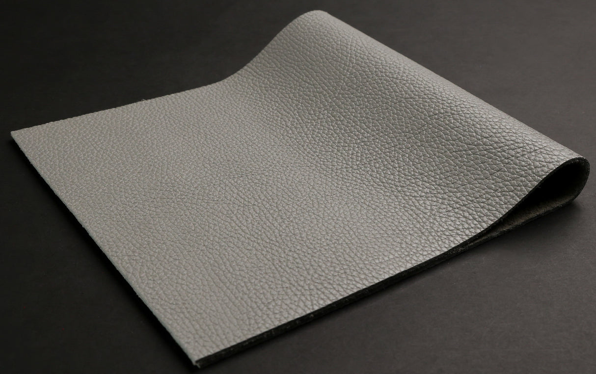 Italian Pebble Grain Calf, Grey