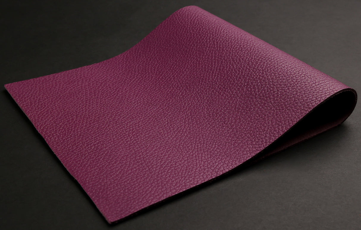 Italian Pebble Grain Calf, Purple