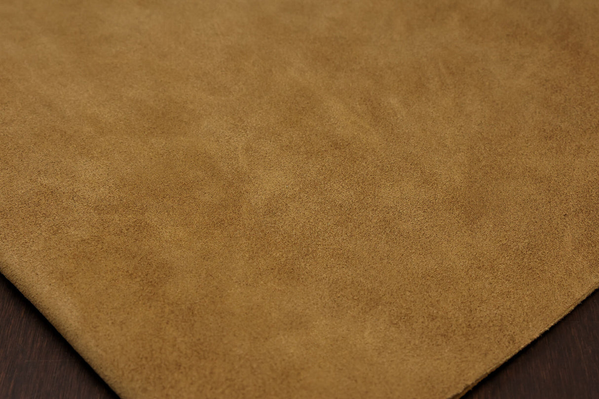 Opera Derby Waxed Suede, Tan