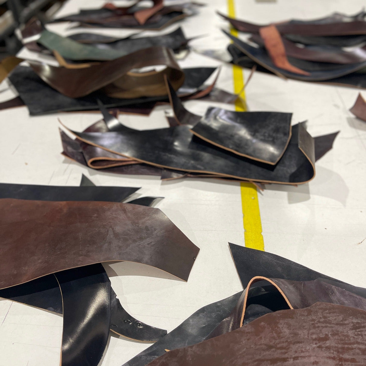 Horween Shell Cordovan Off-Cut Blind Bag