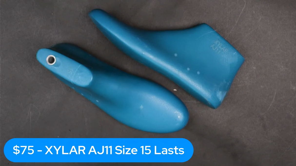 Xylar AJ11 Shoe Last, Men's Size 15