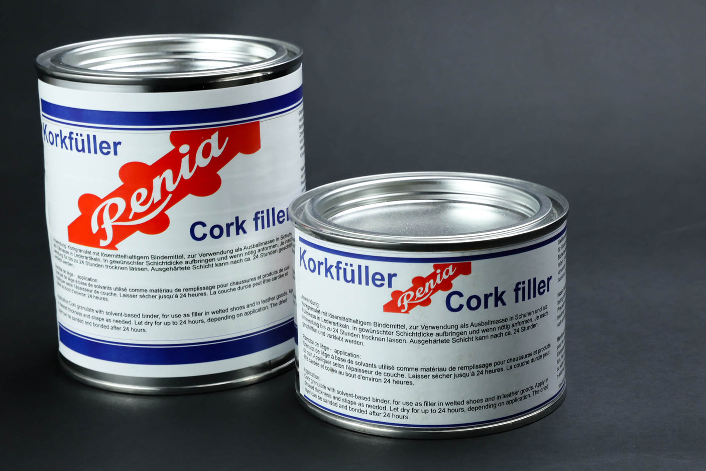 Renia Solvent-Based Spreadable Cork Filler – District Leather Supply