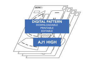 AJ1 High Pattern - Acrylic + Digital