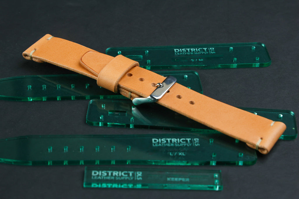 DLS Pattern - Vintage Style Watch Strap Pattern 22mm Lug / 20mm Buckle