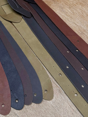 Adjustable Leather Guitar Strap