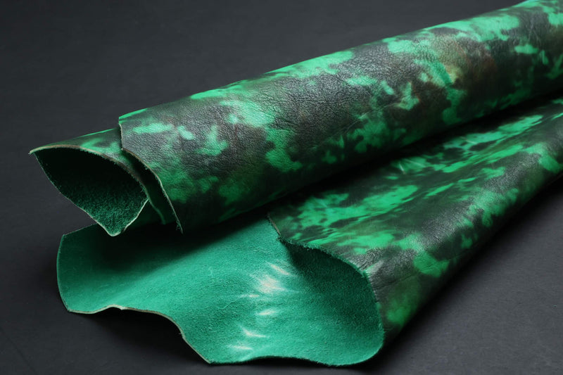 Nuova Overlord Green Tie Dye Calf Full Side