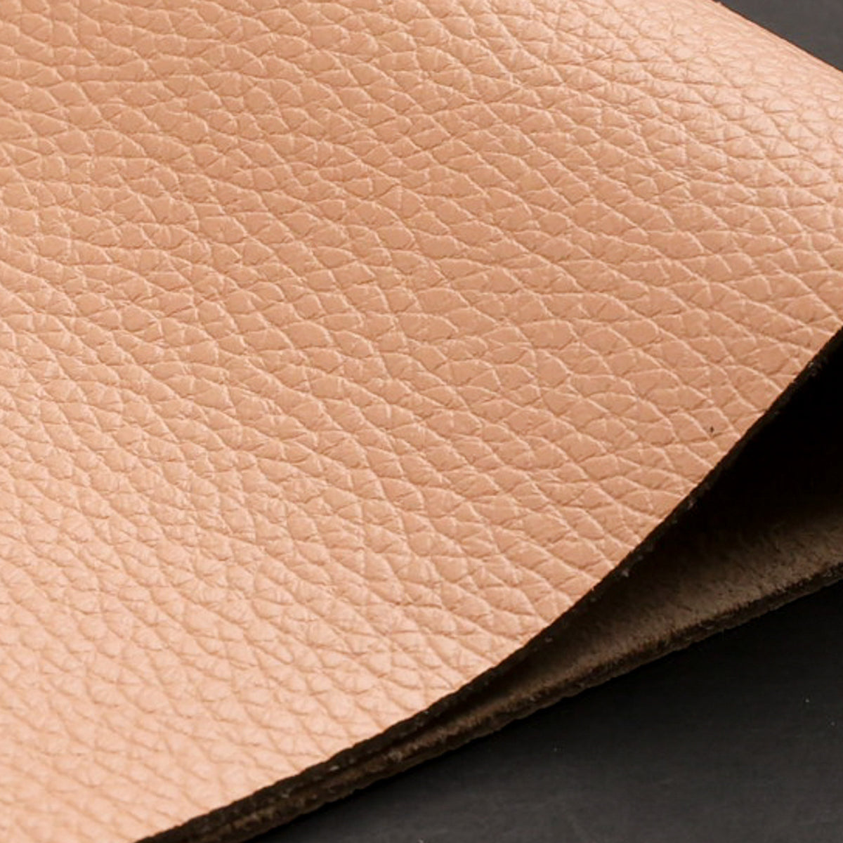 Italian Pebble Grain Calf, Nude – District Leather Supply