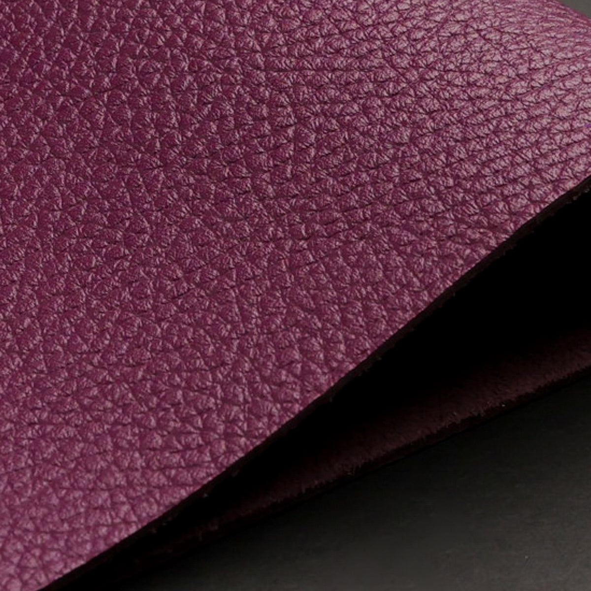 Italian Pibble Italian Pebble Grain Calf, Purple – District Leather Supply