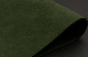 Opera Derby Waxed Suede, Olive