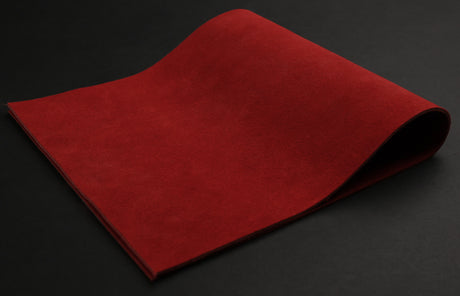 Opera Derby Waxed Suede, Red