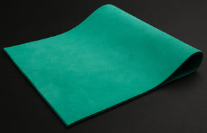 Opera Derby Waxed Suede, Turquoise