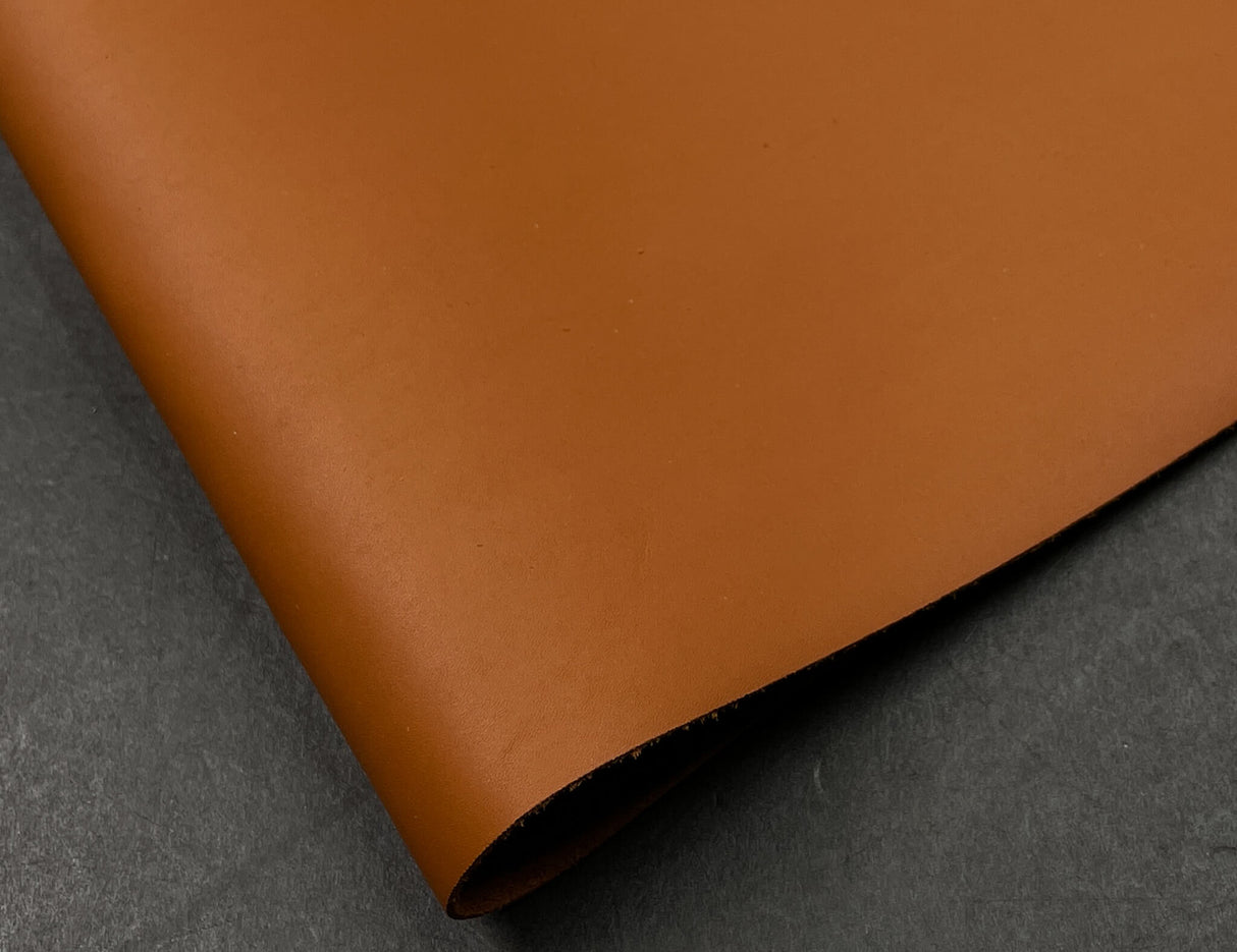 Haas French Calf, Saddle Tan