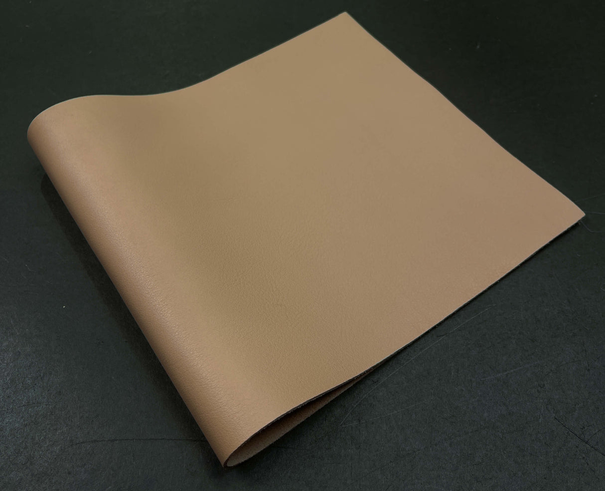 Italian Milled Grain Calf, Taupe