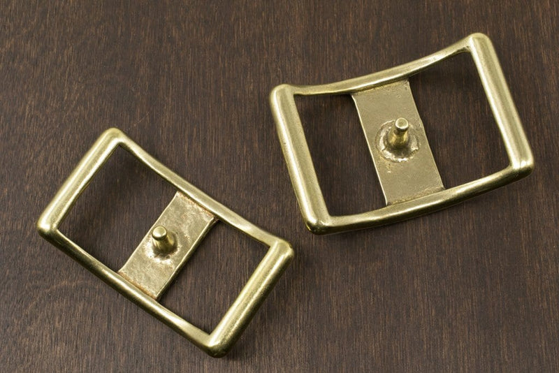 Rocky Mountain Leather Supply Japanese Tetra Double Prong Belt Buckles