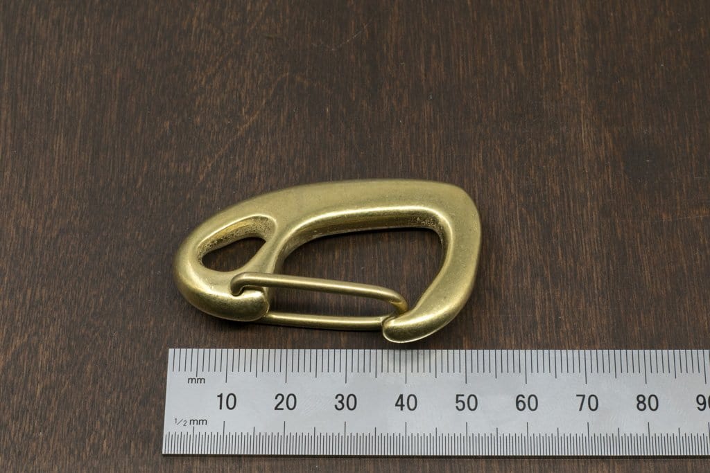 Japanese Brass Carabiner – District Leather Supply