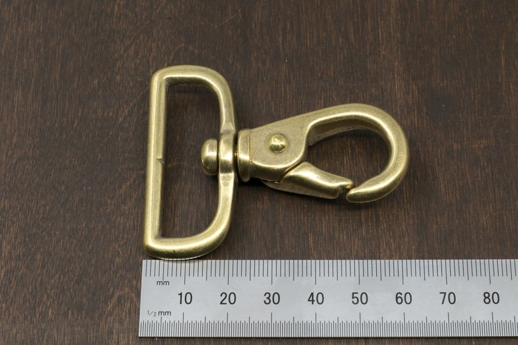 Japanese Brass Swivel Lever Snap