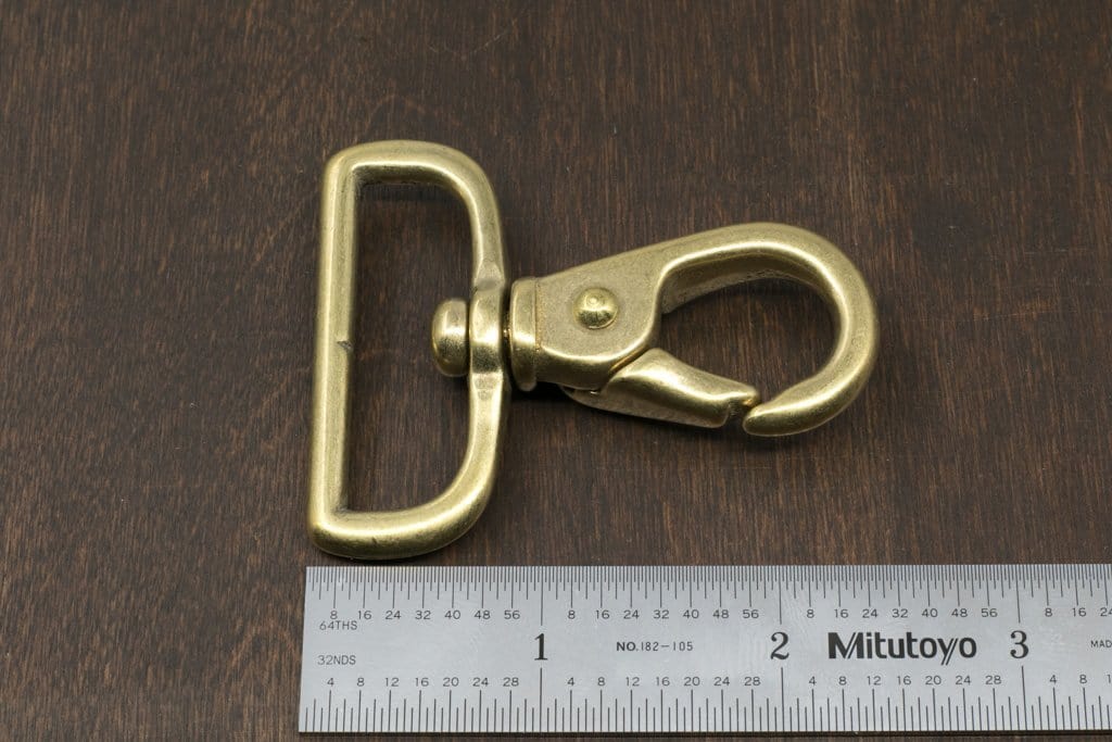 Japanese Brass Swivel Lever Snap