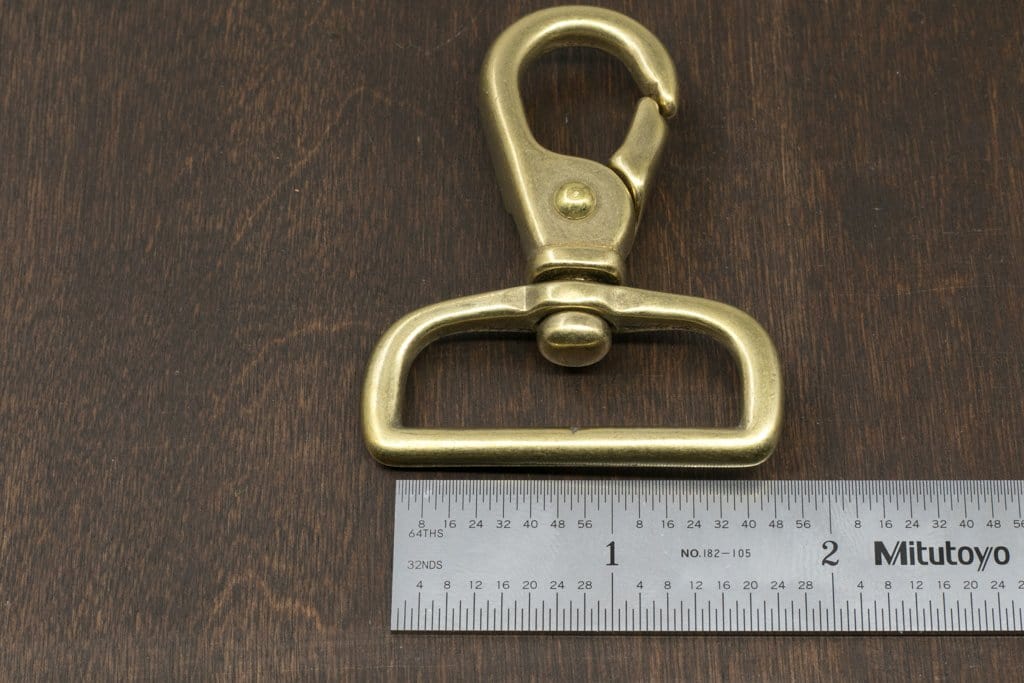 Japanese Brass Swivel Lever Snap