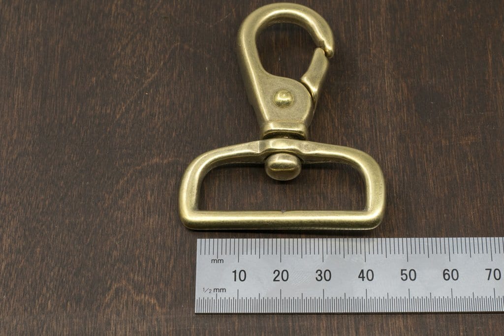 Japanese Brass Swivel Lever Snap