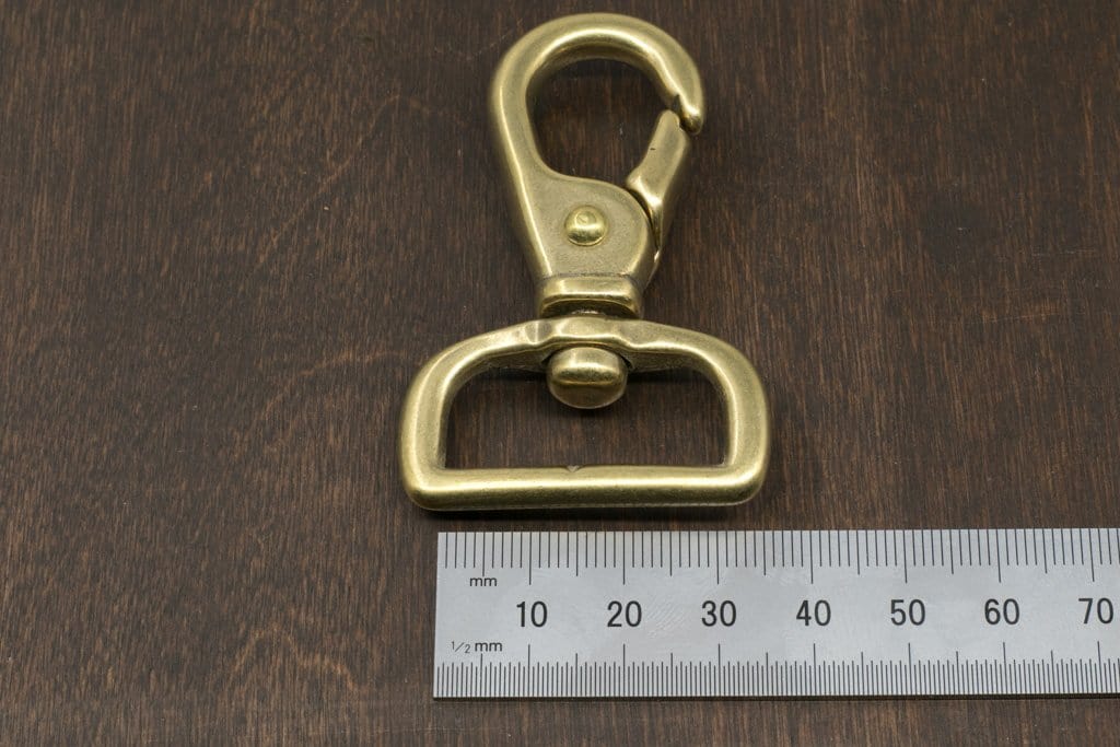 Japanese Brass Swivel Lever Snap