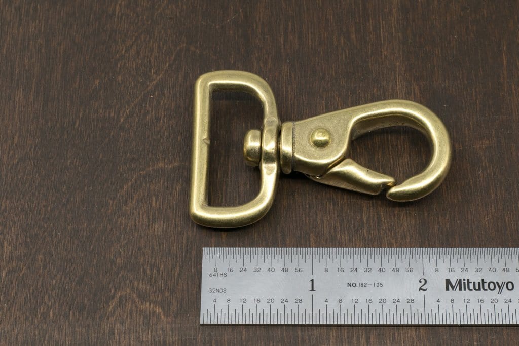 Japanese Brass Swivel Lever Snap