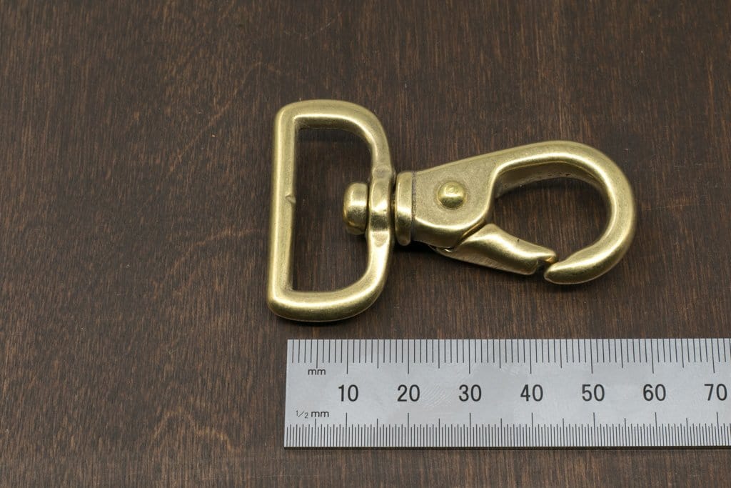 Japanese Brass Swivel Lever Snap